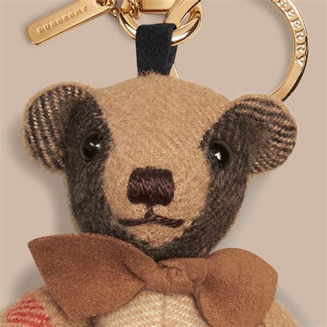 burberry bear charm review|Burberry thomas bear charm.